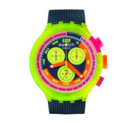 Armbanduhr Swatch in Plastik SB06J100 - SB06J100